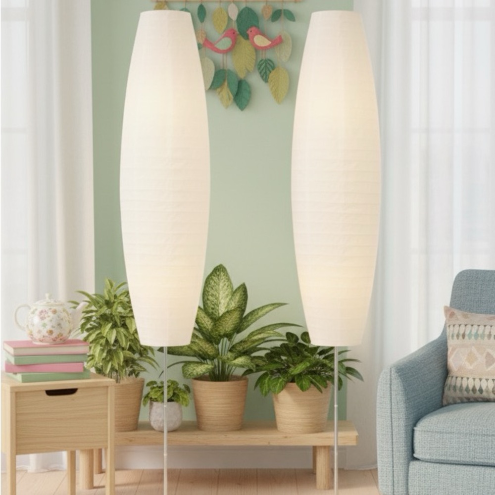 Elegant White Floor Lamps